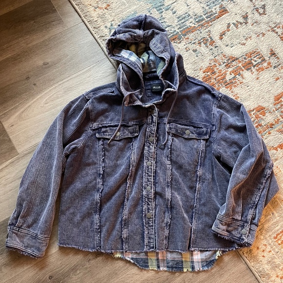 Stoosh corduroy & plaid jacket - Picture 1 of 5
